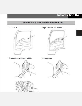 nissan atlas diesel 2023-2024 owners manual in english